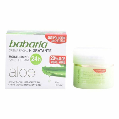 Crema Viso Nutritiva Aloe Vera Babaria (50 ml)