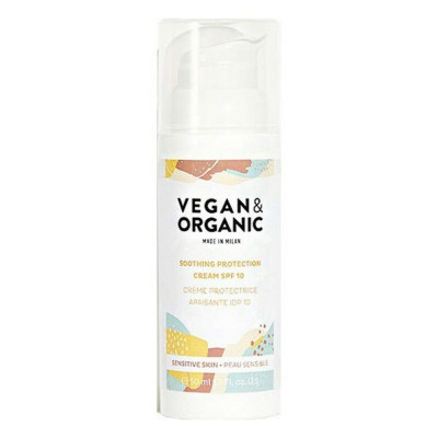Crema Viso Soothing Protection Vegan  Organic Spf10 (50 ml)