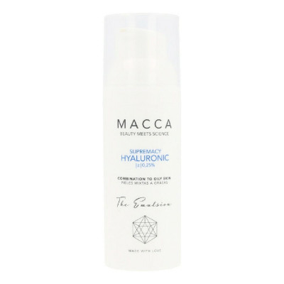 Crema Idratante Intensiva Supremacy Hyaluronic Macca 0,25% Acido Ialuronico Pelle Mista (50 ml)