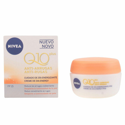 Crema Antirughe Energizzante Nivea Q10+ Spf 15 (50 ml)