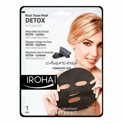 Detergente Viso Detox Charcoal Black Iroha