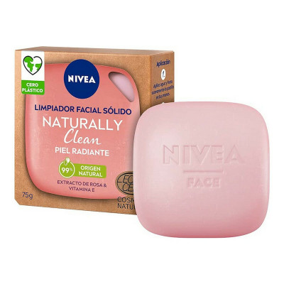 Detergente Viso Naturally Clean Nivea Solido (75 g)