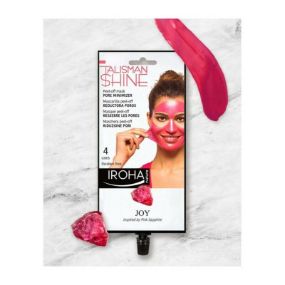 Maschera Viso Peel Off Pink Sapphire Pore Minimizer Iroha