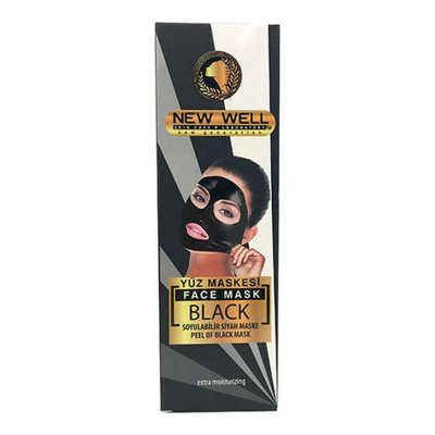 Maschera Viso New Well Black Mask Peel Off Naturface (100 ml)