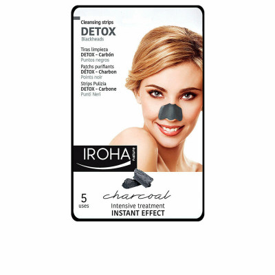 Maschera Iroha Detox Black Naso (5 Pezzi)