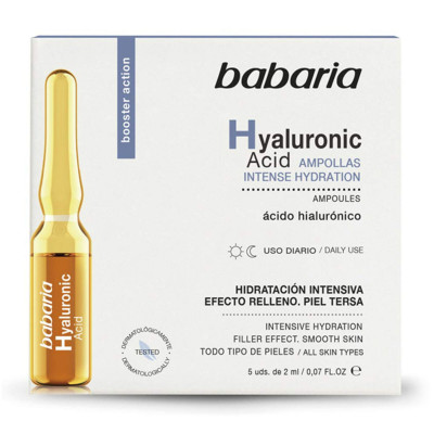 Siero Viso Babaria Hyaluronic Acid Fiale (2 ml)