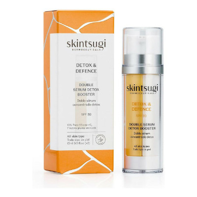Siero Antiossidante Detox  Defence Skintsugi Concentrato Vitamina C SPF 30 (15 ml + 15 ml)