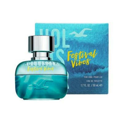 Profumo Uomo Festival Vibes Hollister EDT (50 ml) (50 ml)