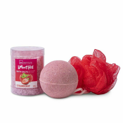 Set da Bagno IDC Institute Smoothie Fragola (3 pcs)