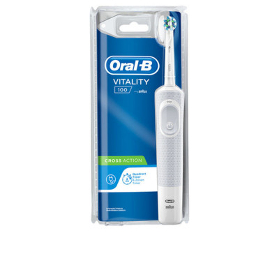 Spazzolino da Denti Elettrico Vitality Cross Action Oral-B Bianco