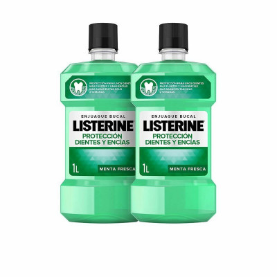 Colluttorio Listerine Gengive Sane e Denti Forti (2 x 1 L)