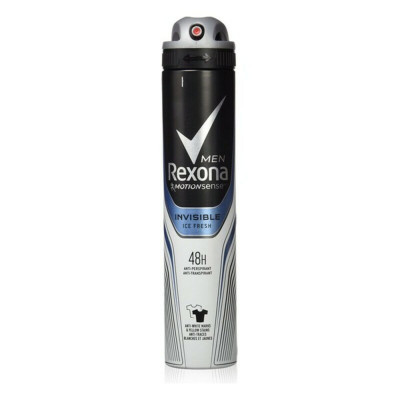 Deodorante Spray Invisible Ice Fresh Men Rexona (200 ml)