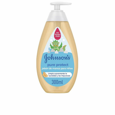 Sapone Liquido Mani con Dosatore Johnsons Pure Protect Per bambini aspiratore (300 ml)