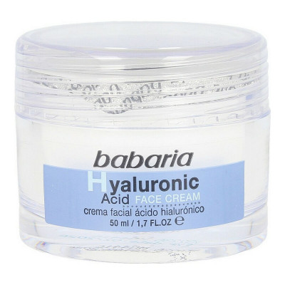 Crema Viso Idratante Babaria Acido Ialuronico (50 ml)