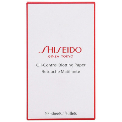 Fogli di Carta Astringente The Essentials Shiseido (100 uds)