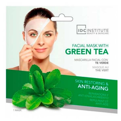Maschera Viso Idratante IDC Institute Tè Verde