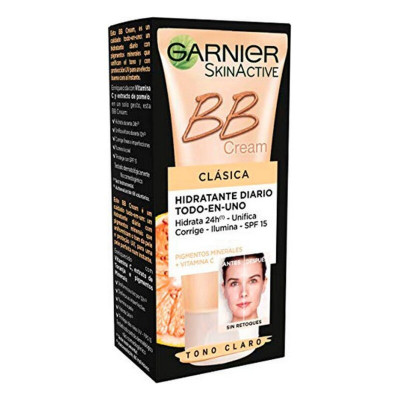 Crema per Correzione della Texture Garnier Skin Active Chiaro 50 ml (2 pcs) (Ricondizionati A+)