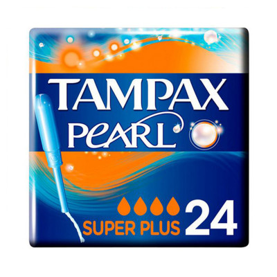 Pacco di Assorbenti interni Pearl Super Plus Tampax (24 uds)
