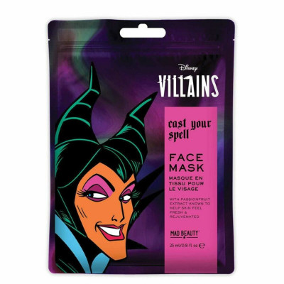 Maschera Viso Mad Beauty Disney Villains Maleficient (25 ml)