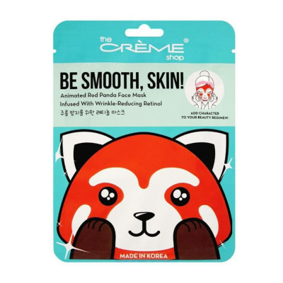 Maschera Viso The Crème Shop Be Smooth, Skin! Red Panda (25 g)