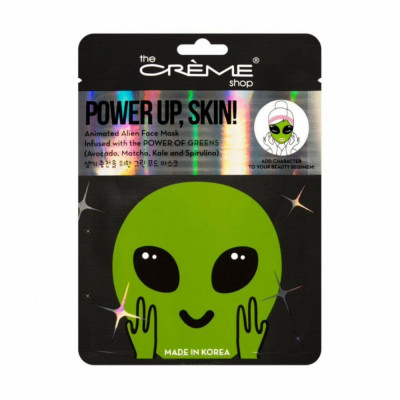 Maschera Viso The Crème Shop Power Up, Skin! Alien (25 g)