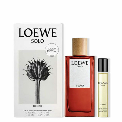 Cofanetto Profumo Uomo Loewe Solo Loewe Cedro (2 pcs)
