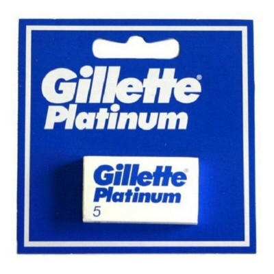 Ricambio di Lamette per Rasatura Platinum Gillette Platinum (5 uds)