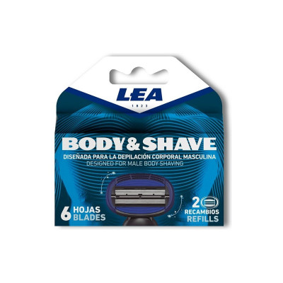 Lama di Ricambio per Rasoio Lea Body Shave (2 uds)