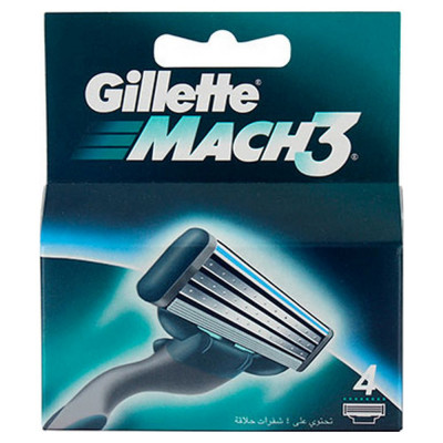 Lama di Ricambio per Rasoio Gillette (4 uds)