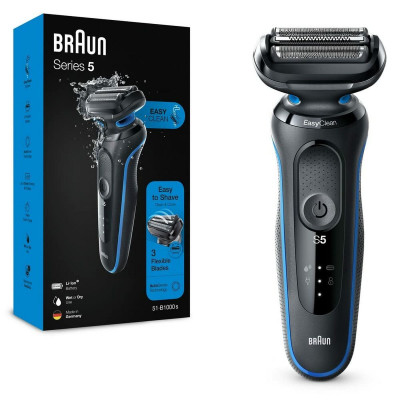 Rasoio Manuale per Barba Braun 5 51-B1000s Azzurro