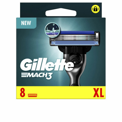 Rasoio Gillette Mach 3 (8 Unità)