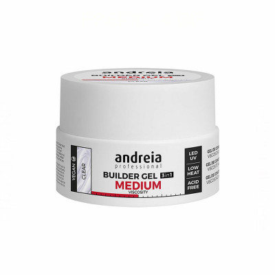 Gel per unghie Medium Viscosity Andreia HG0BGMVC22 Tonalità Chiara (22 g)