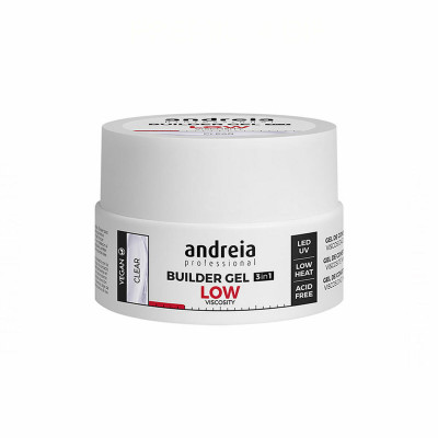 Gel per unghie Builder Low Viscosity Andreia Tonalità Chiara (22 g)