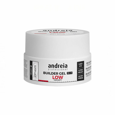 Gel per unghie Builder Low Viscosity Andreia Bianco (22 g)