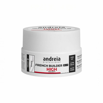 Gel per unghie French Builder High Viscosity Andreia Bianco (22 g)