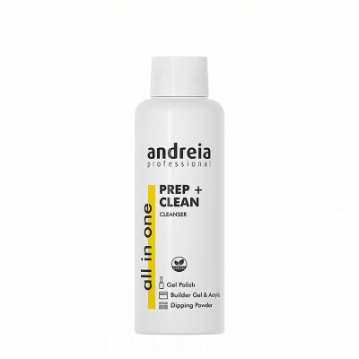 Solvente per smalto Professional All In One Prep + Clean Andreia 1ADPR (100 ml)