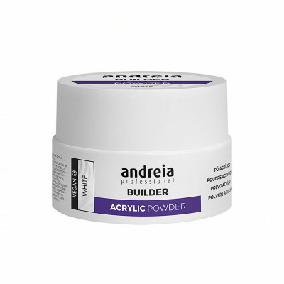 Trattamento per Unghie Professional Builder Acrylic Powder Polvos Andreia Professional Builder Bianco (20 g)