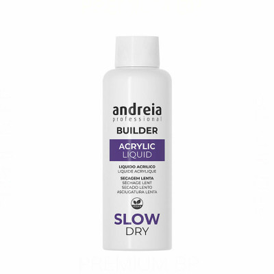 Trattamento per Unghie Professional Builder Acrylic Liquid Slow Dry Andreia (100 ml) (100 ml)
