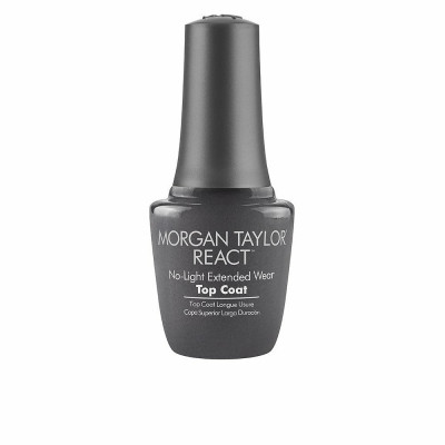 Fissatore di Smalto per Unghie Morgan Taylor React Lunga durata (15 ml)