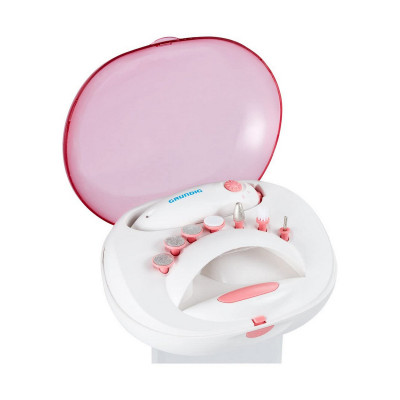 Set dei Manicure Grundig Set dei Manicure Bianco Bianco/Rosa