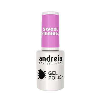 Smalto per unghie Andreia Gel Polish 10,5 ml Rosa/Viola