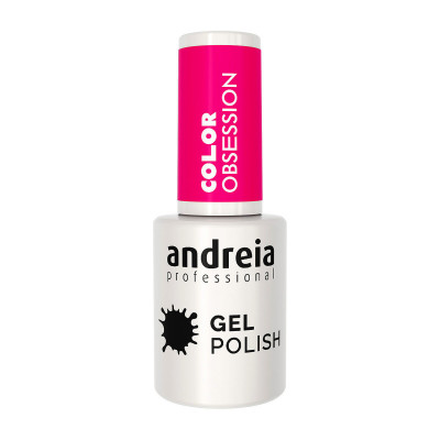 Smalto per unghie Andreia Gel Polish 10,5 ml Rosa scuro