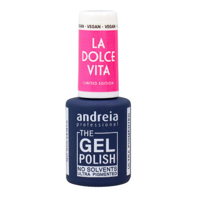 Smalto per unghie Andreia La Dolce Vita DV5 Vibrant Pink 10,5 ml