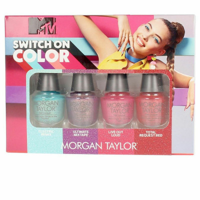 Set da Trucco Morgan Taylor Switch On Color (4 pcs)