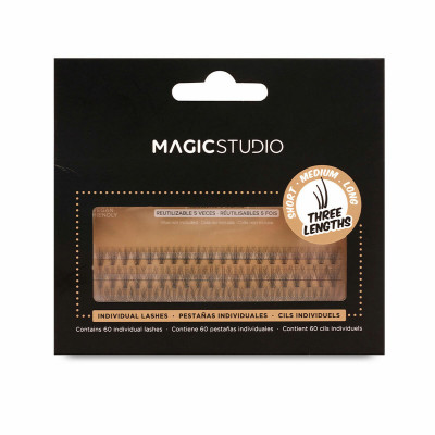 Set di ciglia finte Magic Studio Mink Individuale 60 Unità