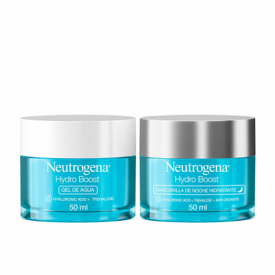 Set di Bellezza Neutrogena Hydro Boost Rutina Facial Hidratante Idratante Trattamento Viso 2 Pezzi