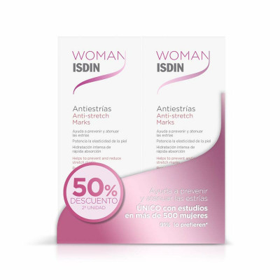 Crema Corpo Anti-smagliature Isdin Woman 2 x 250 ml 250 ml