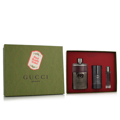 Cofanetto Profumo Uomo Gucci Guilty 3 Pezzi