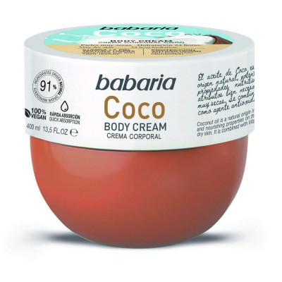 Crema Corpo Babaria Cocco (400 ml)