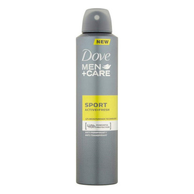 Deodorante Spray Dove Mens Sport Active + Fresh (250 ml)